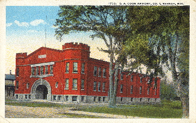 1705 SA Cook Armory Co 1 Neenah Wis